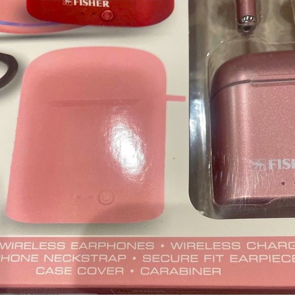 Fisher wireless ear bud and wireless charger - Picture 1 of 3